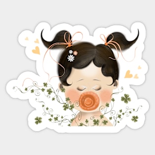 Baby girl Sticker